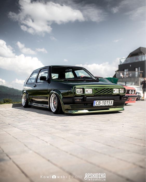 Vw golf mk2 BBS, stance, tuning