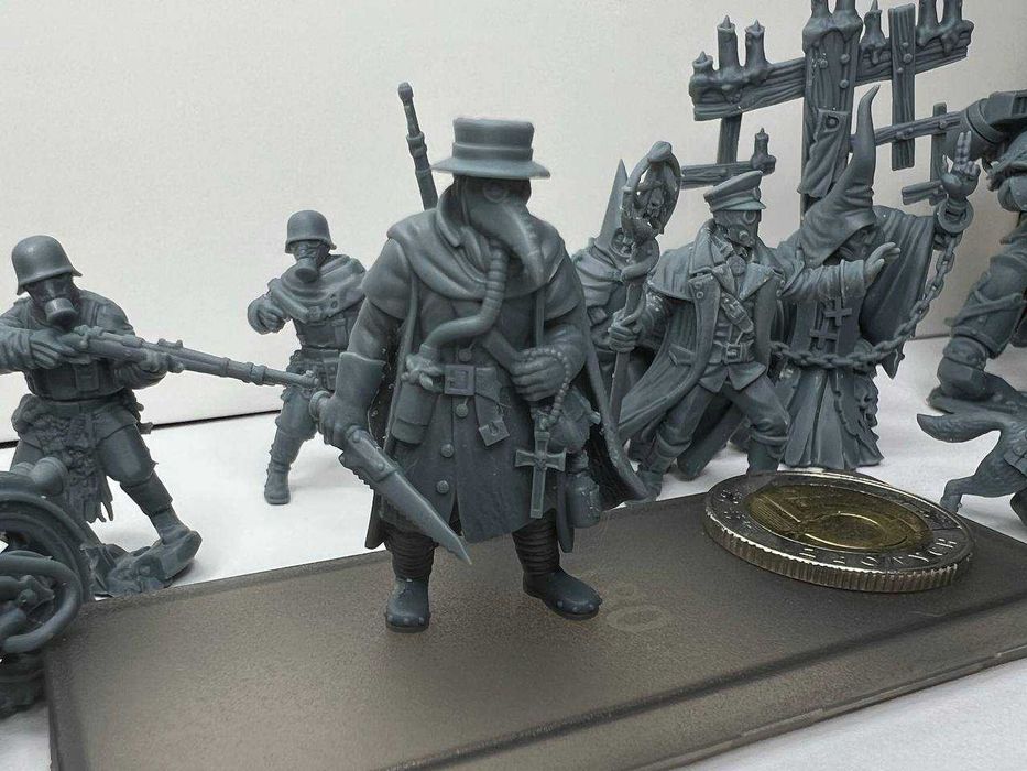 Druk 3D miniatury: proxy WH, AoS, Kill Team, Trench Crusade, DnD