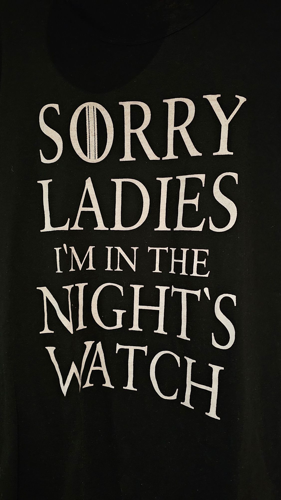 T-shirt Game of thrones preto