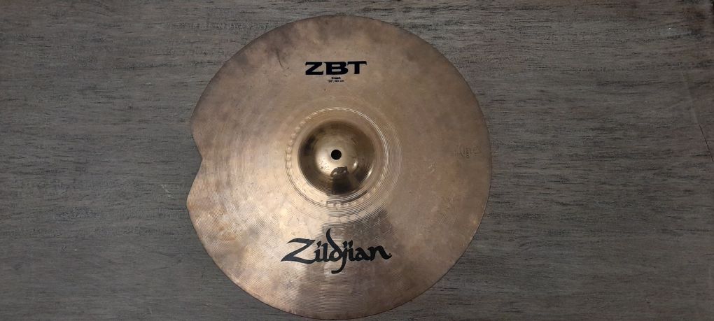 Креш Zildjian ZBT 16" з вирізом (Sabian,Meinl,Paiste,b8,pst,mcs)