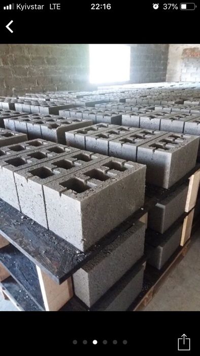 Блоки Шлакоблоки Блок гранвідсів Стінові блоки