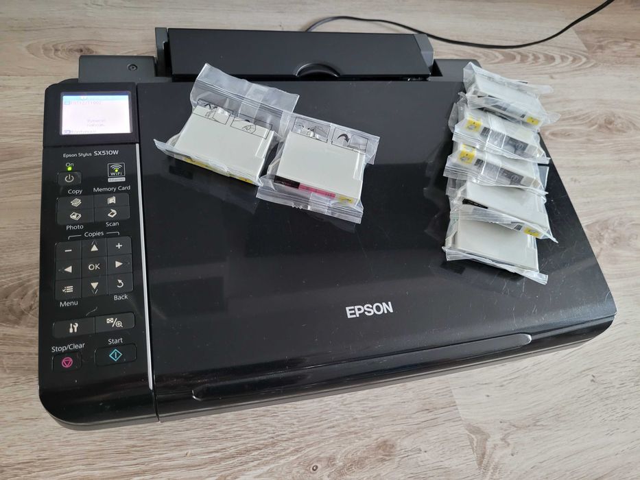 Drukarka Epson Stylus SX510W plus tusze