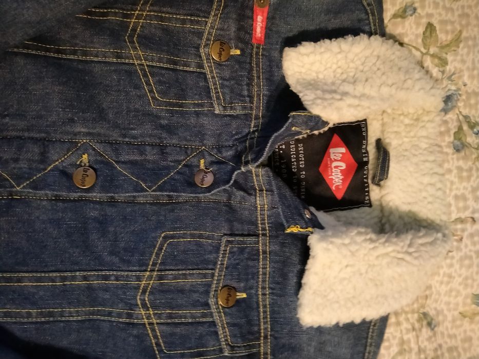 Брендовая джинсовая куртка Lee Cooper