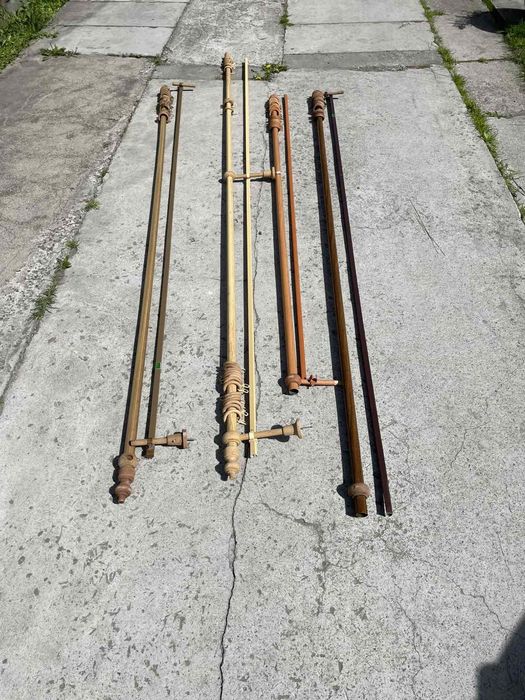 Карнізи дерев'яні,металеві