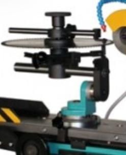 Przyrządy do ostrzenia pił tarczowych w cyklu ręcznym i automatycznym