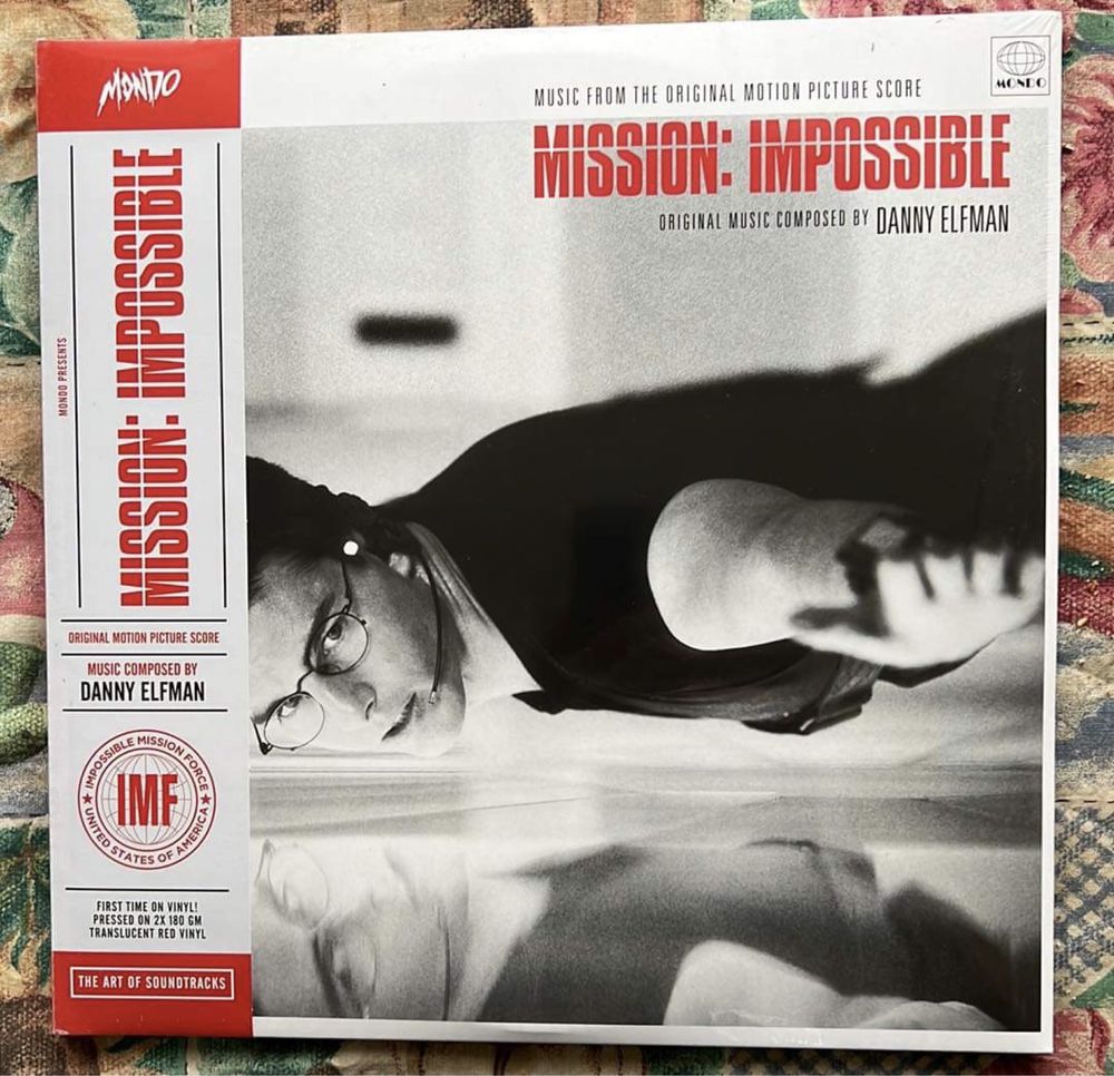 Нова запакована платівка Mission Impossible 2LP, Translucent Red Vinyl