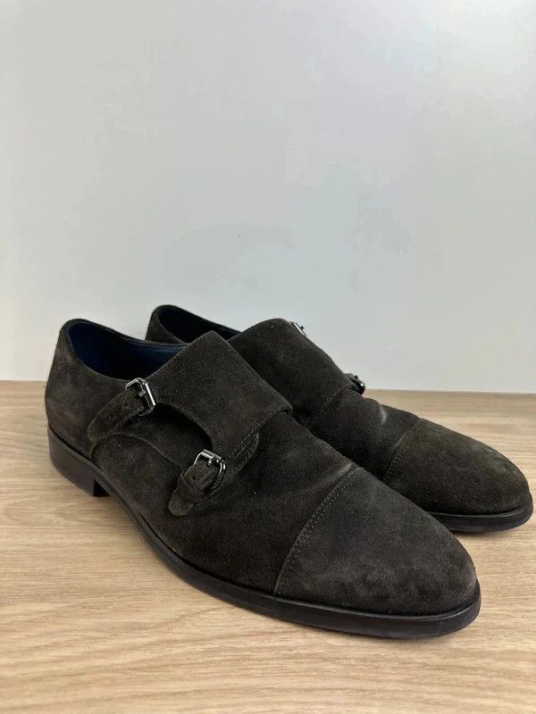 Buty pantofle zamszowe joop ! Brązowe r. 43