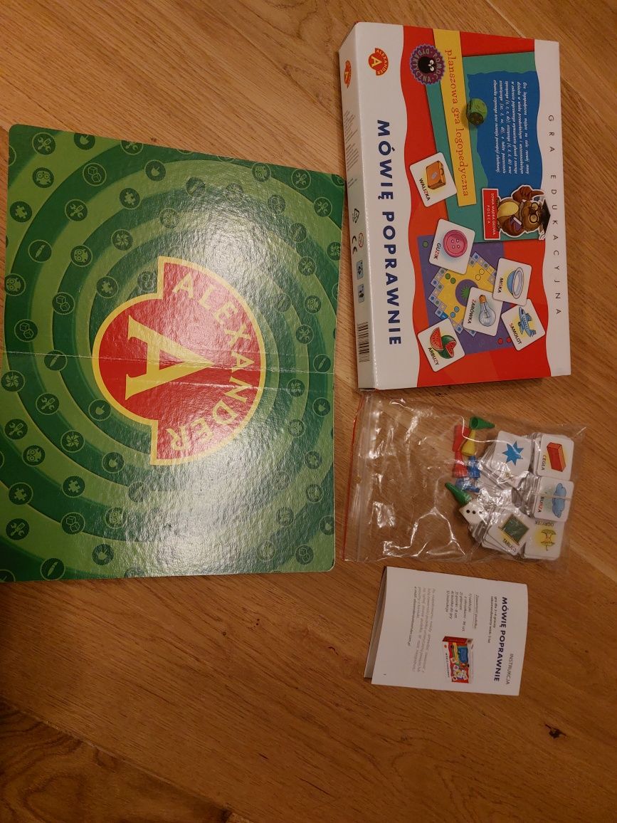 Mówię poprawnie. Edukacyjna gra logopedyczna. Aleksander. Sowa Mądra