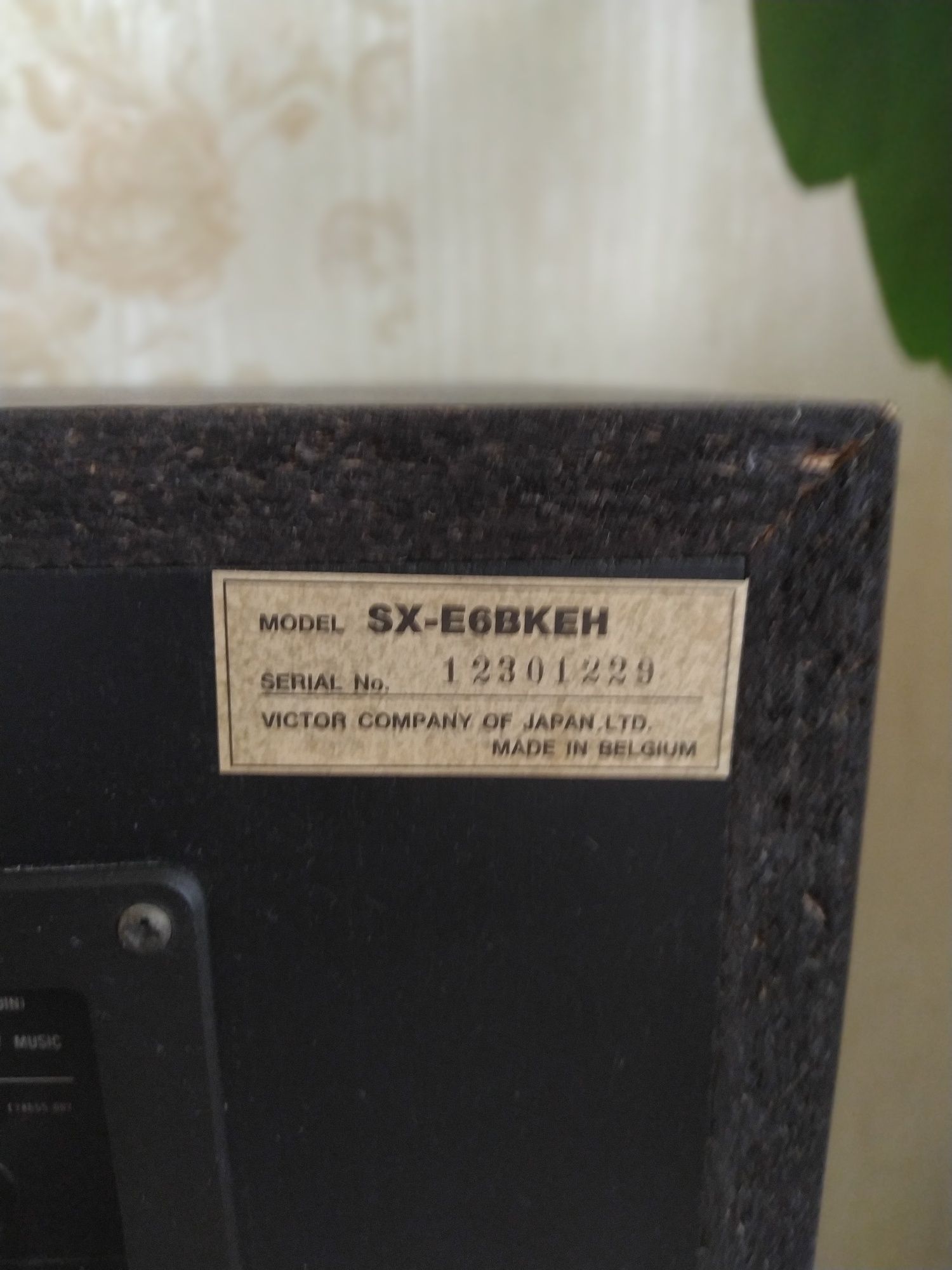 Акустика JVC SX E6