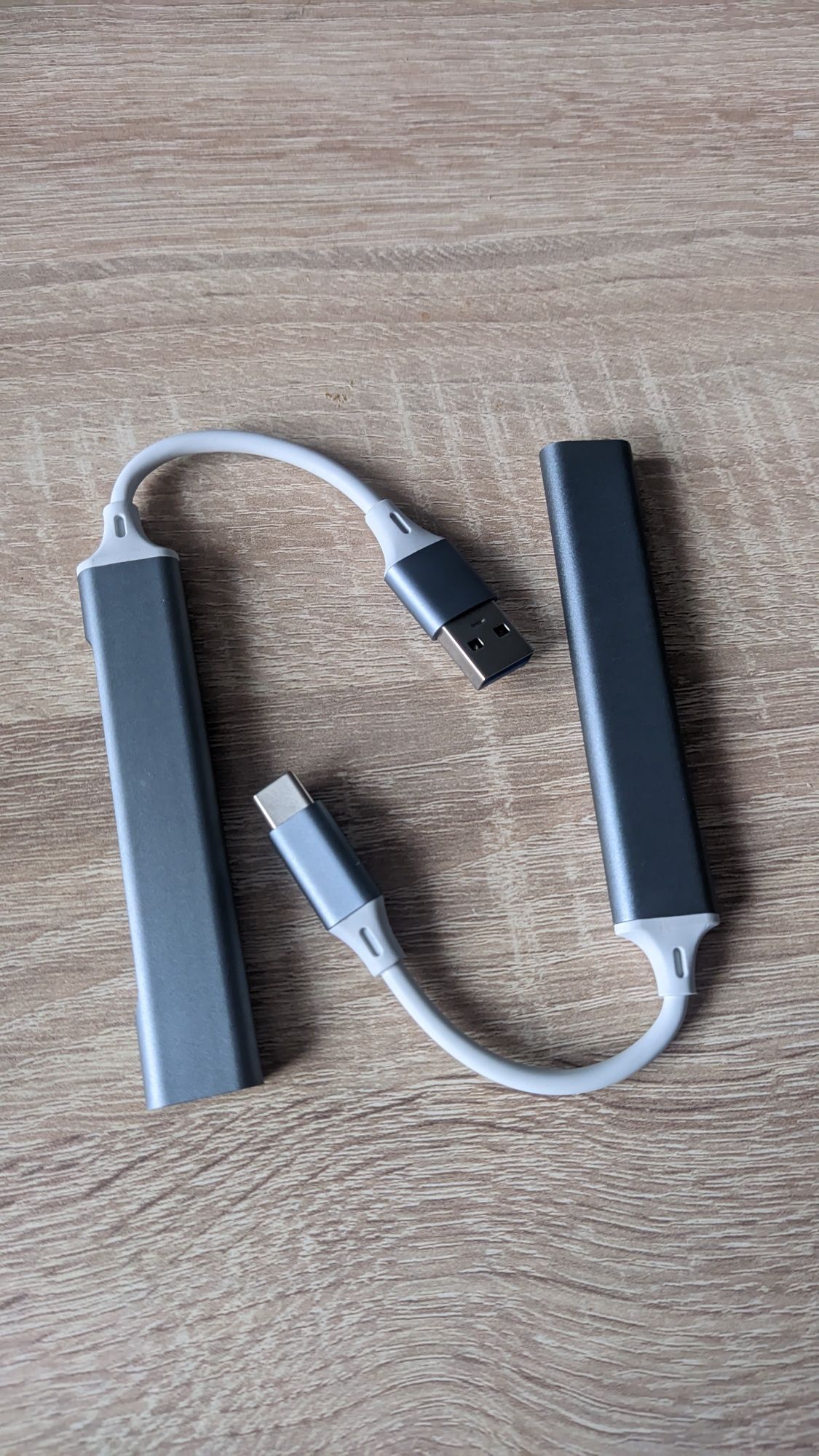 USB хаб розгалужувач  юсб с typ c