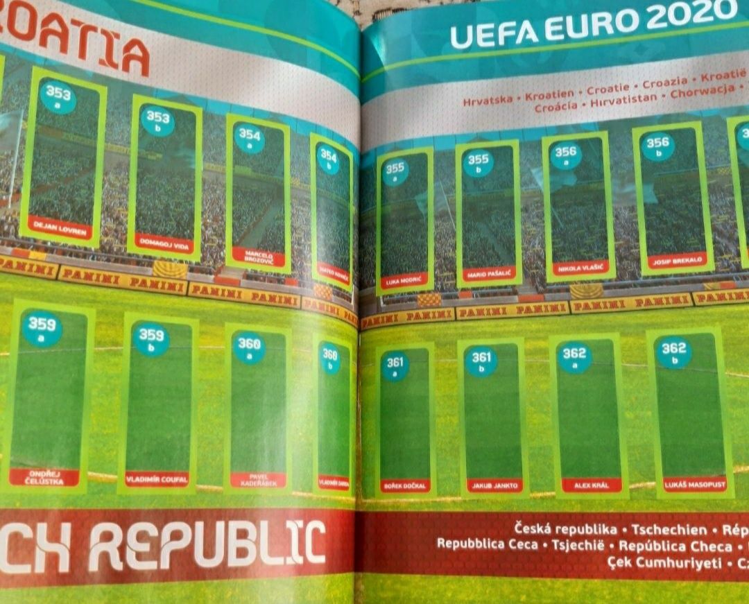 NOWY album katalog piłkarski Panini UEFA Euro 2020 Tournament