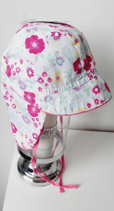 Nowa czapka z daszkiem osłona na kark lato


43-45cm