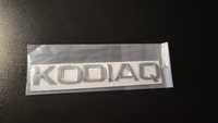 Nowy emblemat znaczek przyklejany logo KODIAQ srebrny czarny