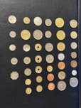 Conjunto de moedas de vários países