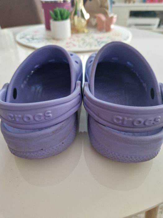 Crocsy C10 fioletowe