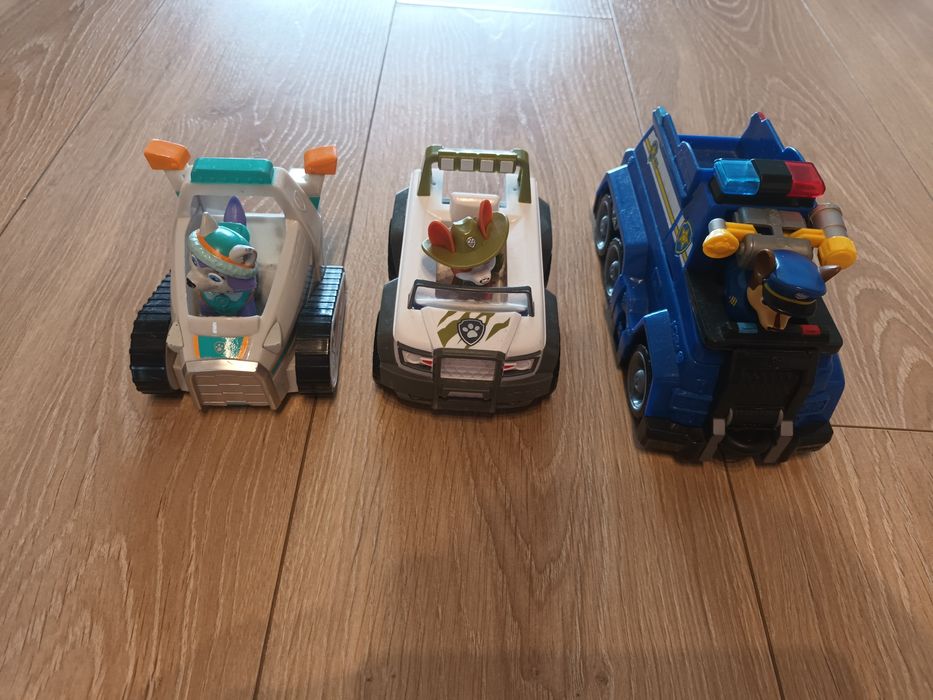 Pieski Psi Patrol, Chase, Everest, Baza XXL