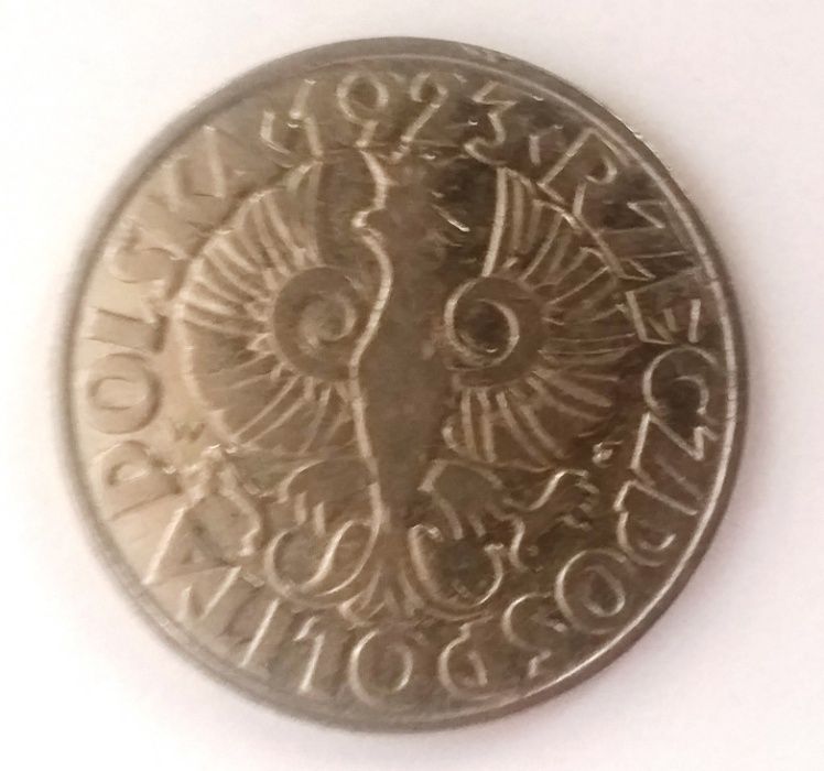 50 groszy z 1923 r.