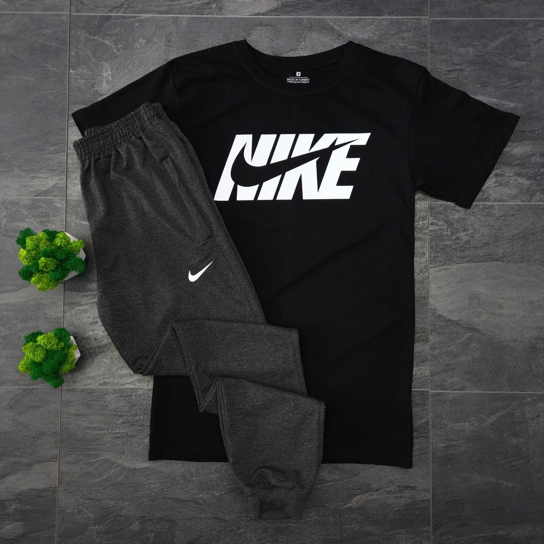 Коплект / костюм спортивний 2в1 NIKE BIG (Футболка+Штани)