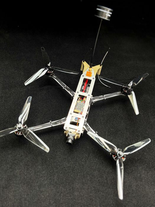 FPV дрон 7 дюймів VTX 1.2 TBS Dual з АКБ 6S2P 8400 mAh