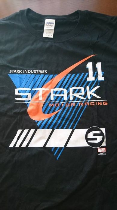 T-shirt stark industries - Iron man tamanho M
