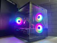 Komputer Gamingowy Intel i5 RX 570 16GB RAM Akwarium RGB 500GB Wydajny