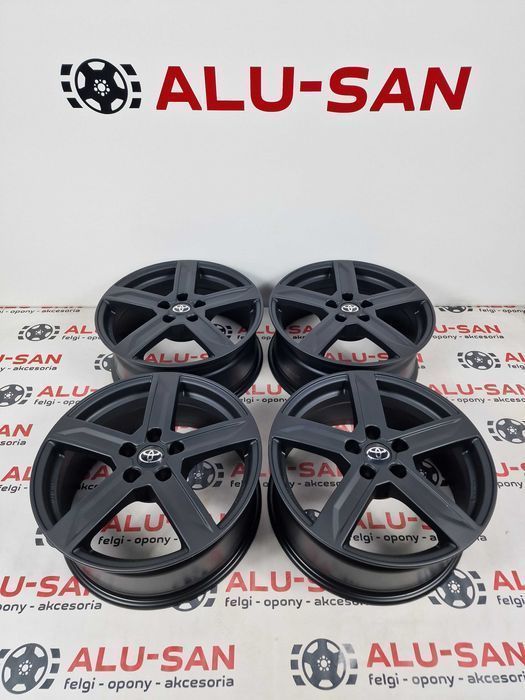 NOWE alufelgi TOYOTA 18" 5x114,3 CHR I/II Rav4, BZ4X   - Czarne