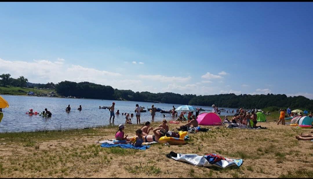 Domek Relax 38A letniskowy  nad jeziorem Bożkowice,zamek Czocha-Sucha