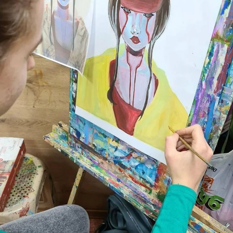 Художня школа шахова , логопед, підготовка до школи  Procreate  англій