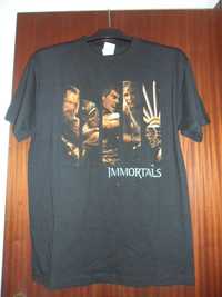 T-shirt Preta filme Imortais