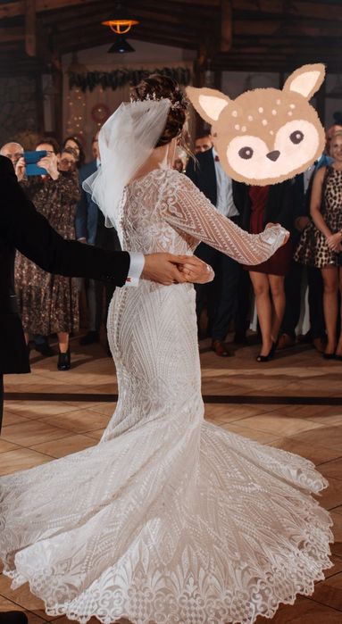 Vanilla Sposa 2050 z długim rękawem