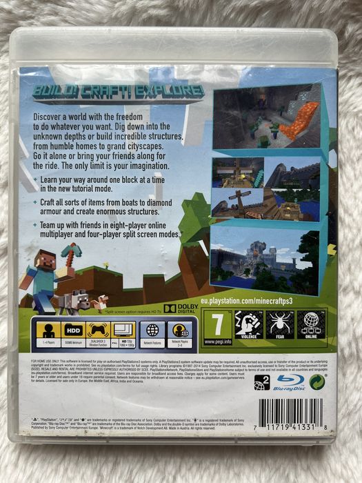 Gra na PS3 Minecraft Playstation 3 Edition