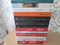 Livros Steven Saylor, Liz Fenwick, Sarah MacLean entre outros