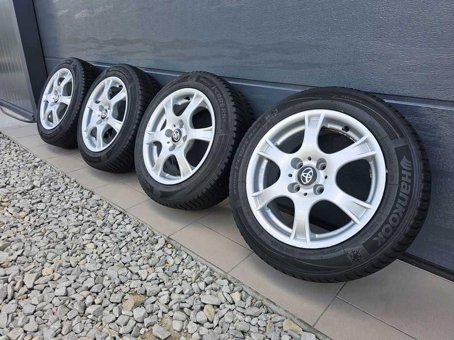 Alufelgi Toyota 15" 4x100 Z Oponami Yaris Aygo Corolla