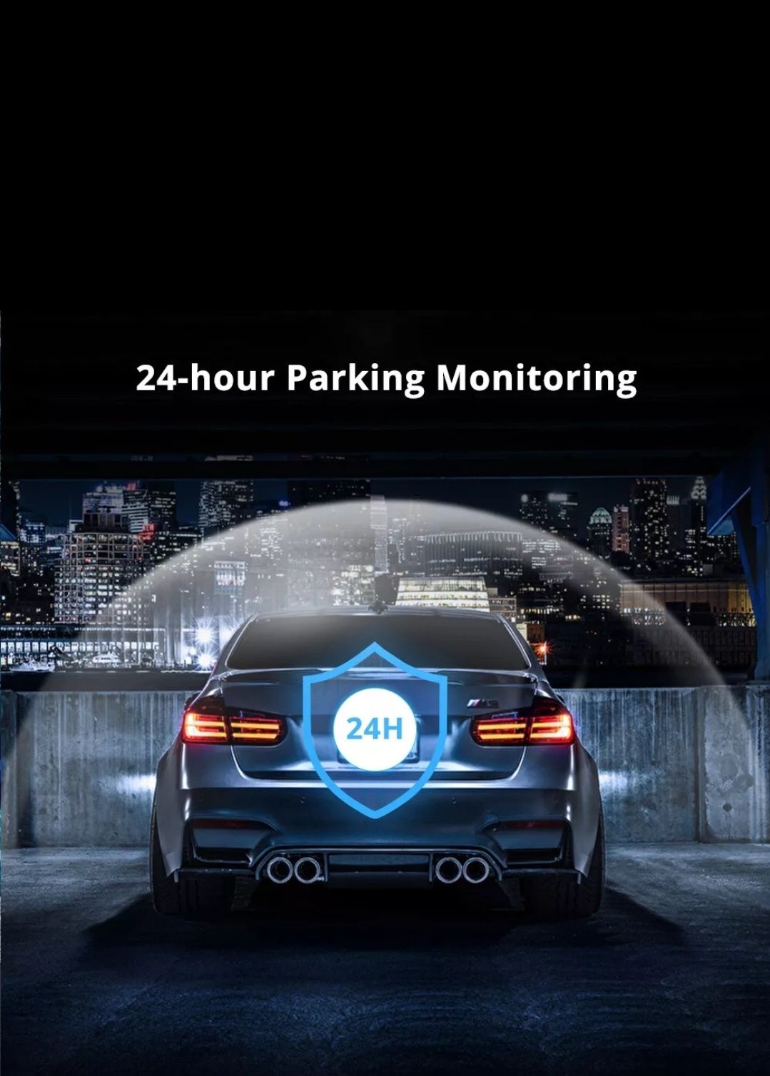 AZDOME 4K/2160P Dashcam GPS WiFi ADAS Kamera Auto DVR Recorder Nachtsi