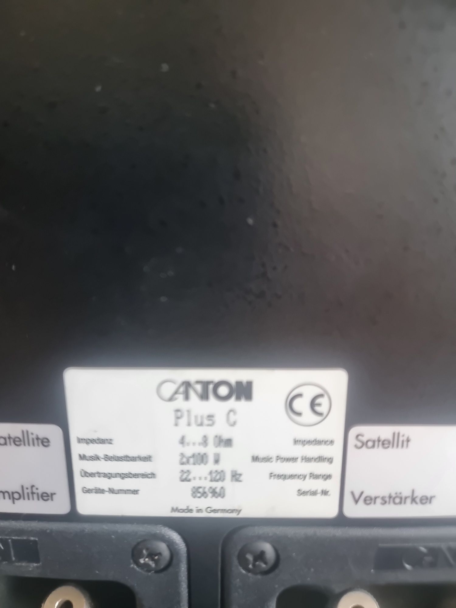 Subwoofer canton