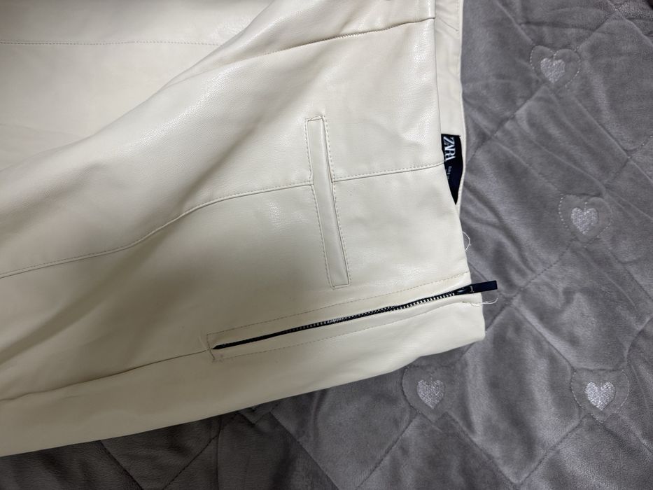 Лосины ZARA в беж цвете