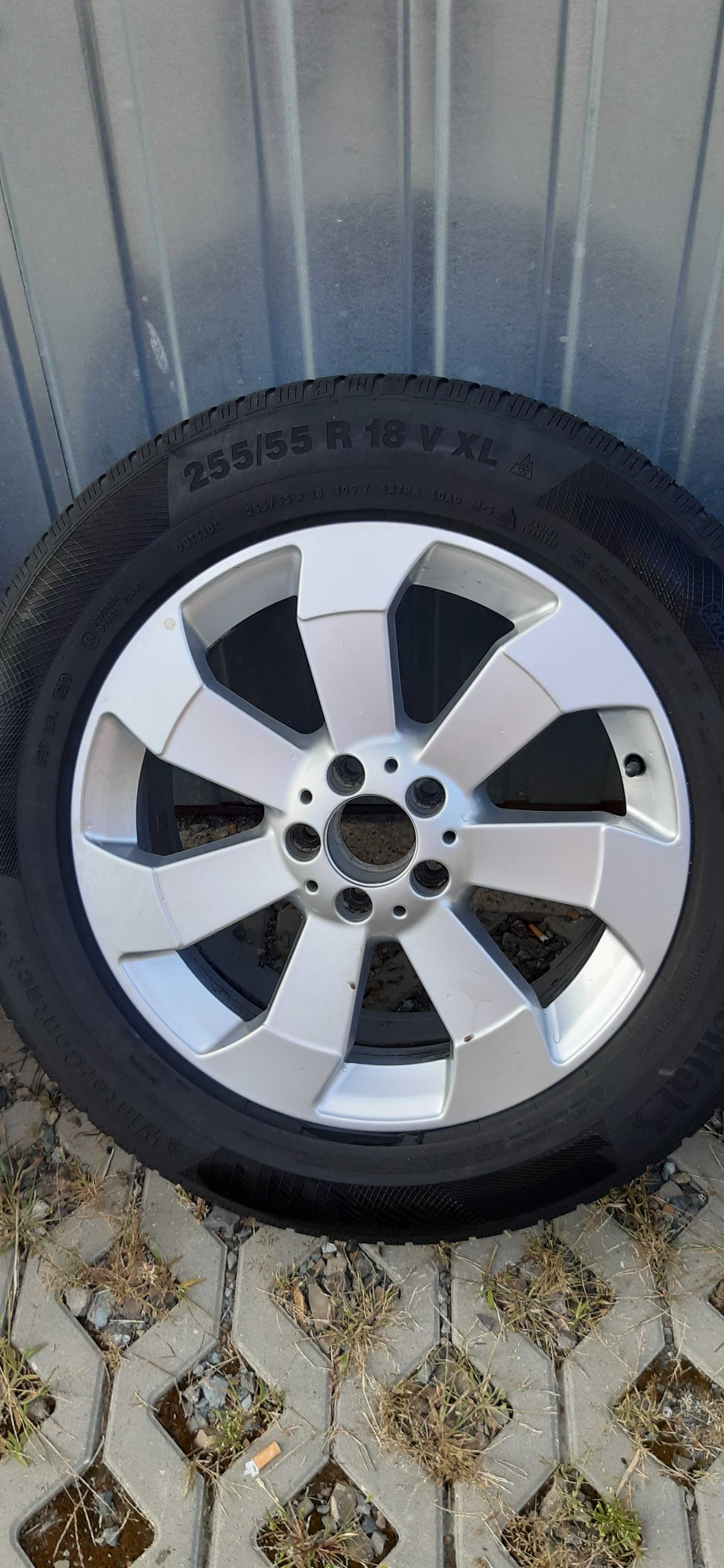 Felgi/kola BORBET 18" 4szt, 5x112 , opona 255/55R18 zima