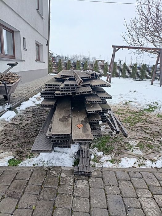 Deski tarasowe kompozytowe ok 40m²