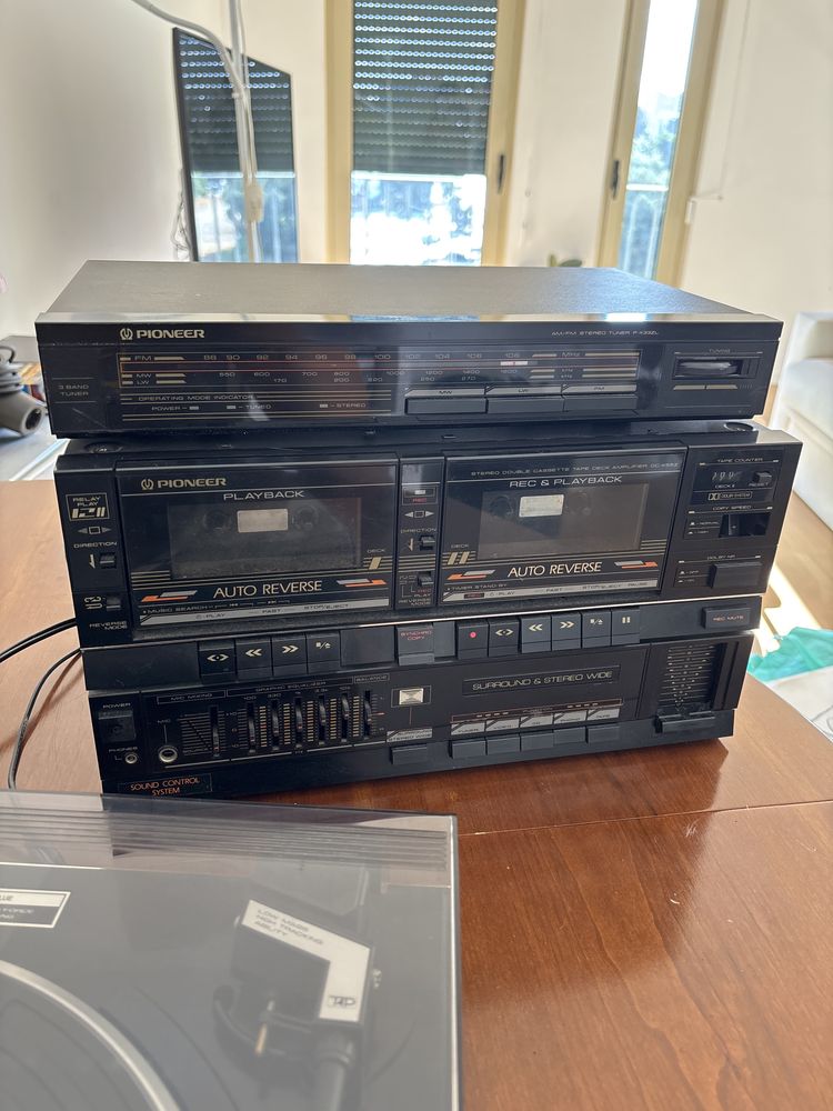 Gira Discos Pioneer vintage (inclui aparelhagem)
