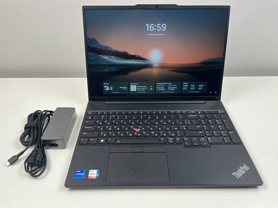 Ноутбук Lenovo ThinkPad E16 Gen 1 16.1" i7-13700H 32GB Iris Xe 1TB M.2
