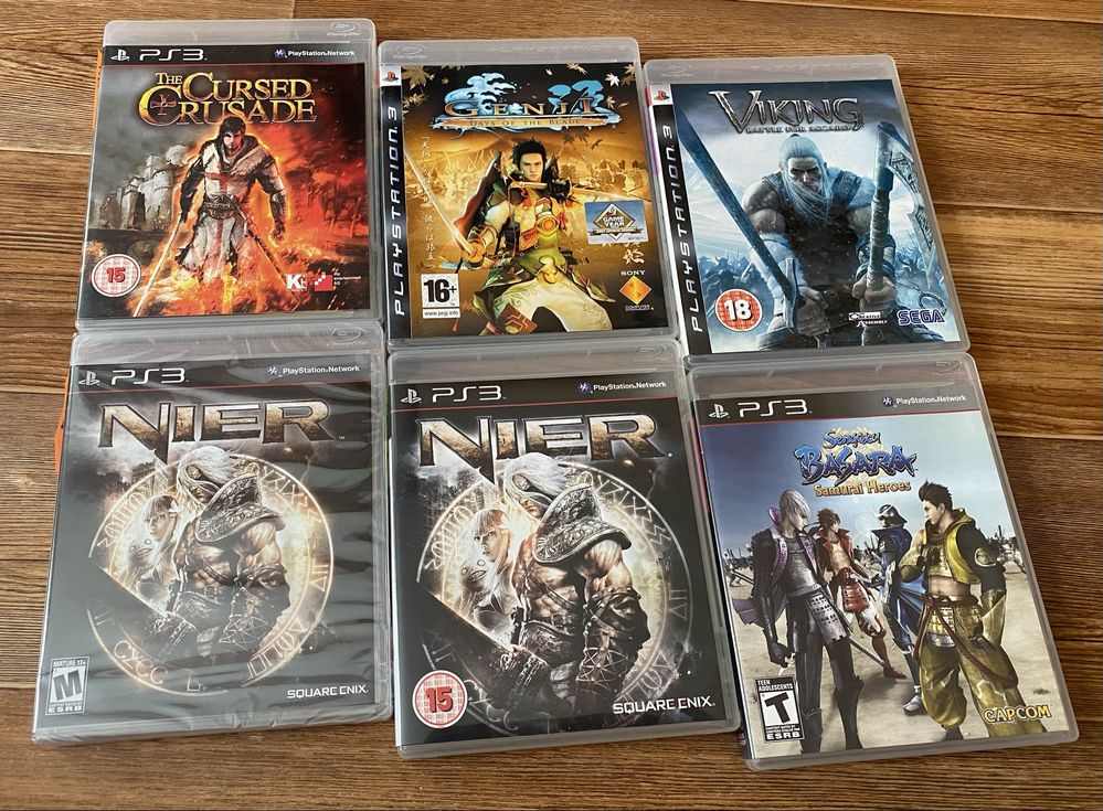 Sony PS3: Dark Souls, Dante’s Inferno, Castlevania, Bayonetta, Conan.