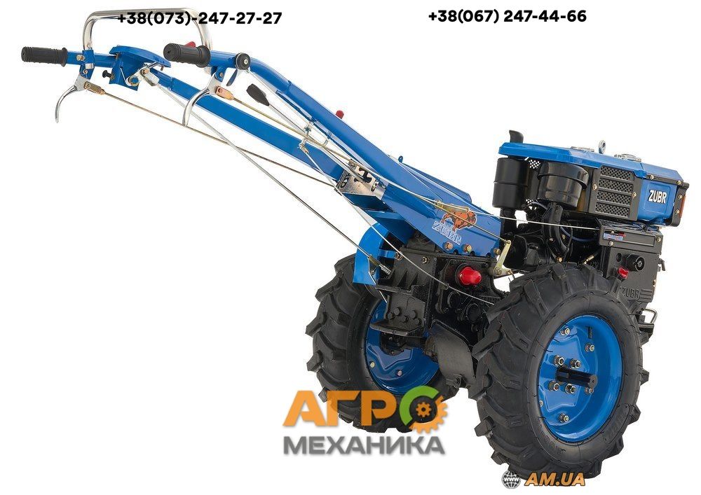 Мотоблок Зубр JR-Q79-S (фреза+ 2-х диск. сцепление)
