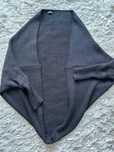 Fasardi czarny kardigan oversize r. uni