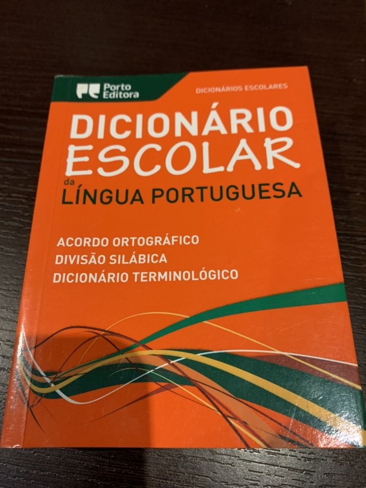 Dicionário Escolar Inglês-português, português- inglês  Francês-port