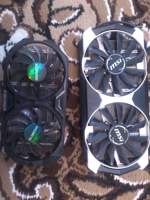 система охолодження відеокарт Radeon R7 370-Gigabyte GeForce  750 ti