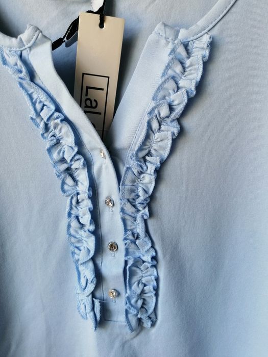 Bluzka damska niebieska