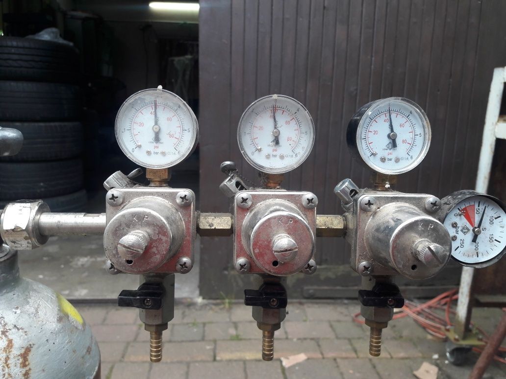 Reduktor co2 piwo piwa akwarium potrojny sprawdzony cornelius odl
