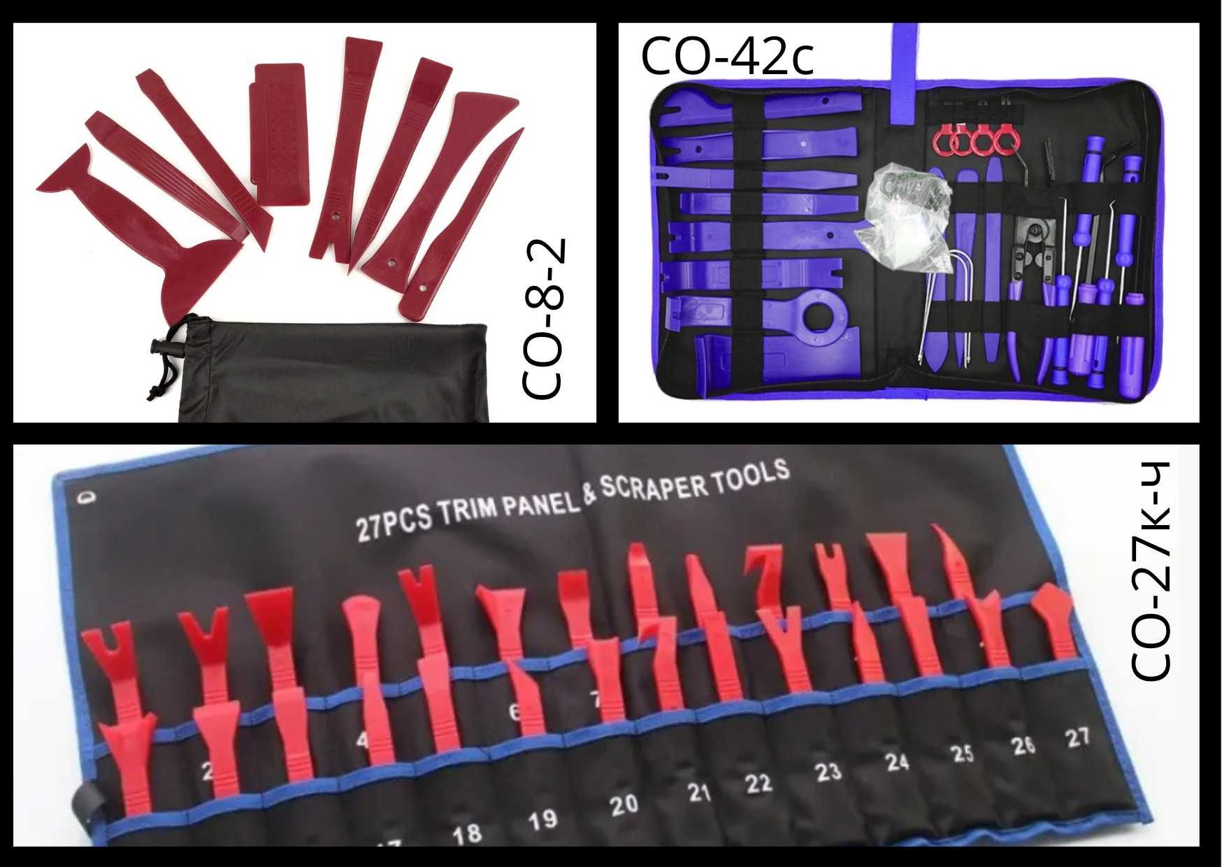 Набір знімачів панелей в авто Інструменти від 4 до 43 в наборі