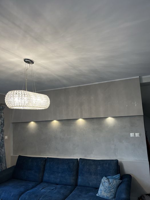 Lampa wiszaca kryształowa
