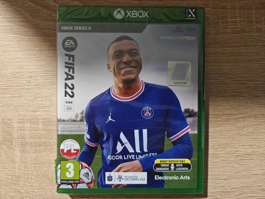 FIFA 22 PL Xbox Series zupełnie NOWA w folii